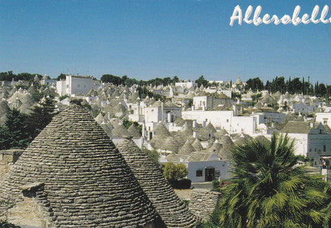 POSTAL B9042: ALBEROBELLO: VISTA PANORAMICA