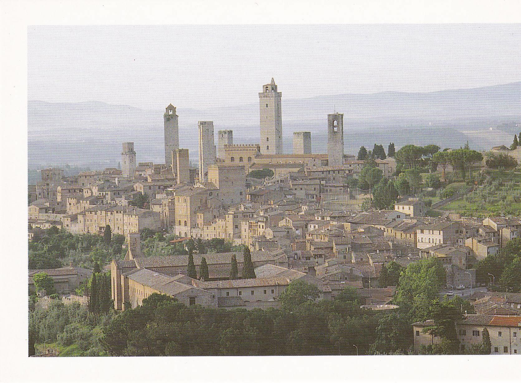 POSTAL B9049: SIENA: CITTA DI SAN GIMIGNANO