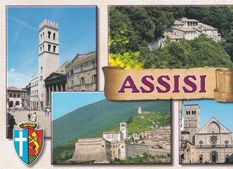 POSTAL B9054: ASSISI: DIVERSOS ASPECTOS