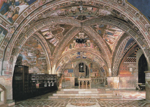 POSTAL B9065: ASSISI: BASILICA ST FRANCESCO