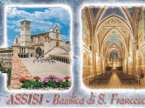 POSTAL B9066: ASSISI: BASILICA ST FRANCESCO