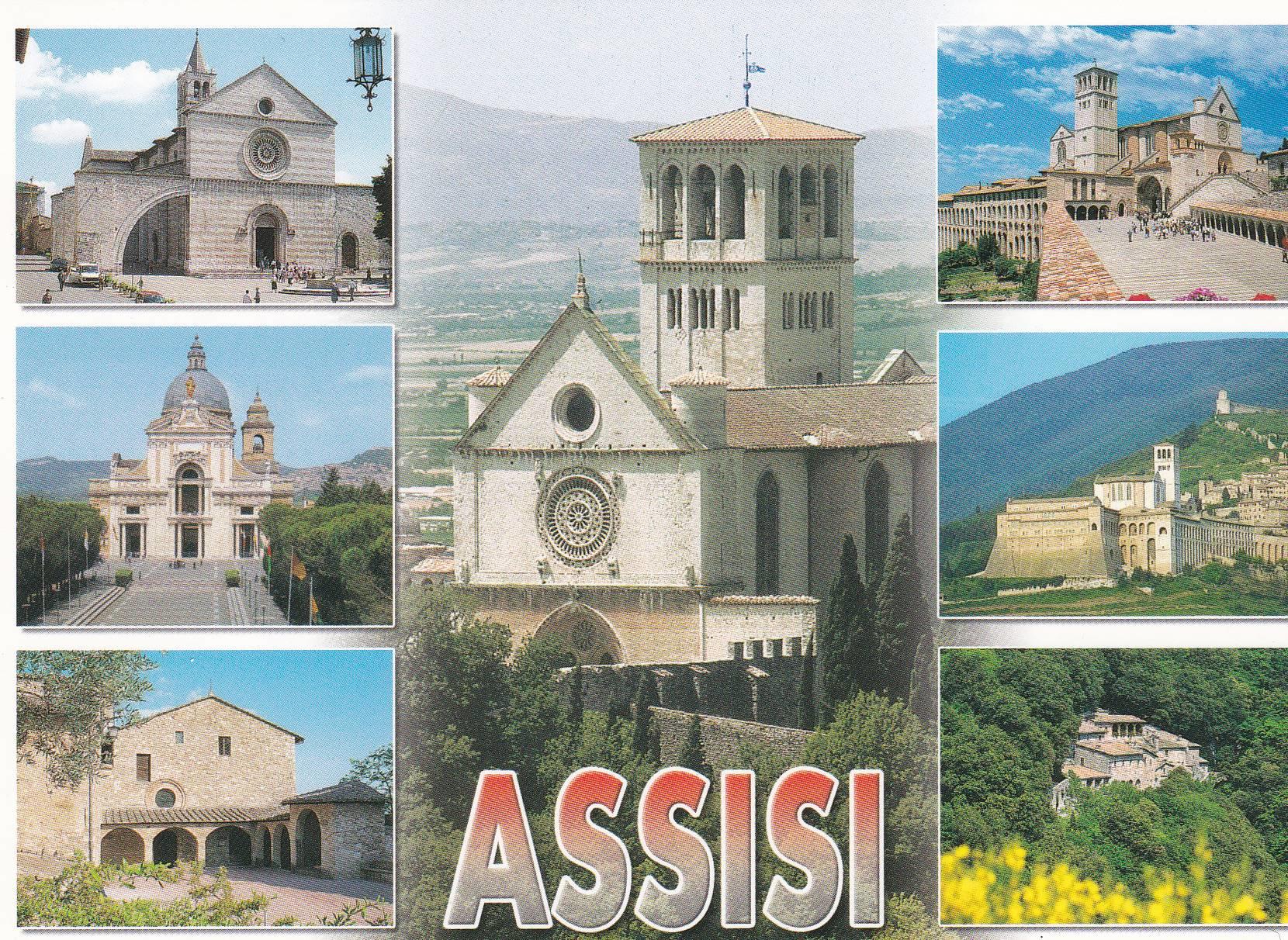 POSTAL B9068: ASSISI: DIVERSOS ASPECTOS