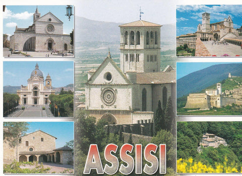 POSTAL B9068: ASSISI: DIVERSOS ASPECTOS