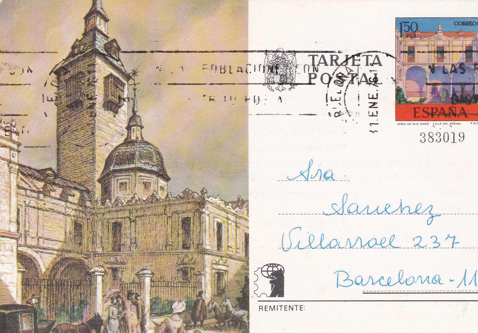 POSTAL B9070: TARJETA DESCUENTO EN LENCERIA MONTABAY