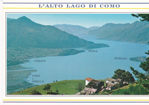 POSTAL B9079: ITALIA: LAGO DI COMO