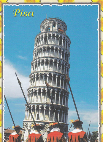 POSTAL B9082: PISA: TORRE DE PISA