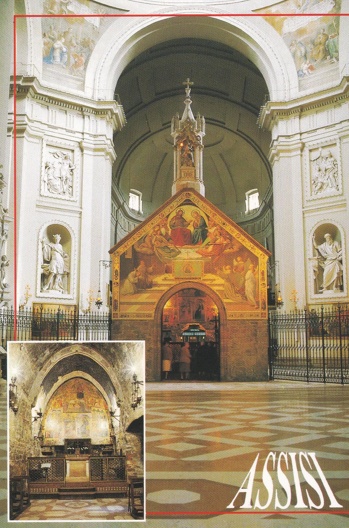 POSTAL B9085: ASSISI: BASILICA DE STA MARIA DE LOS ANGELES