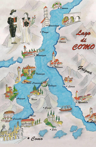 POSTAL B9089: ITALIA: LAGO DI COMO