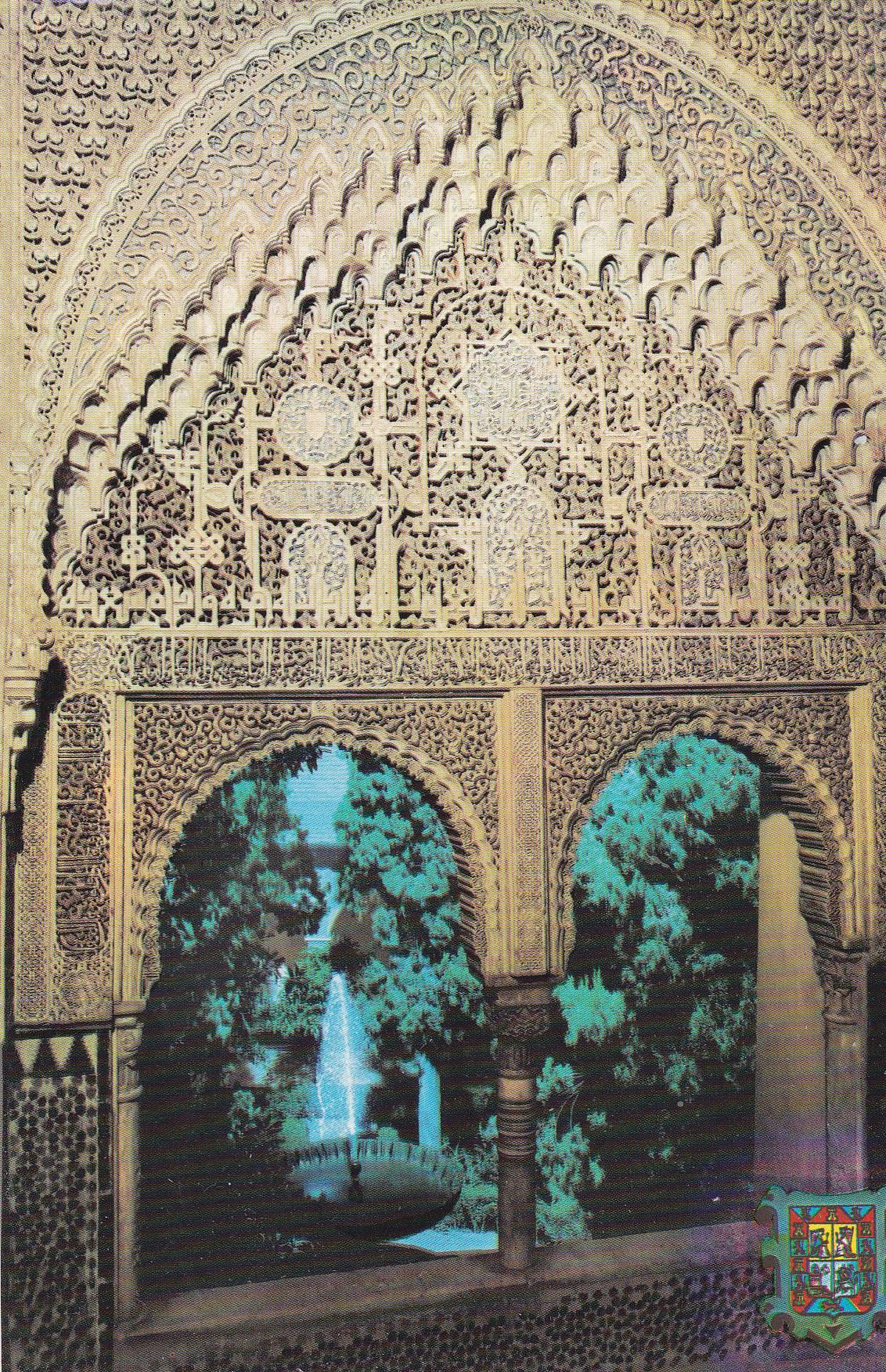 POSTAL B9095: GRANADA: MIRADOR DE DARAXA