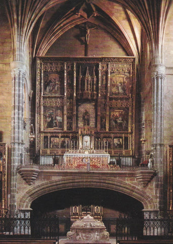 POSTAL B9098: AVILA: SANTO TOMAS