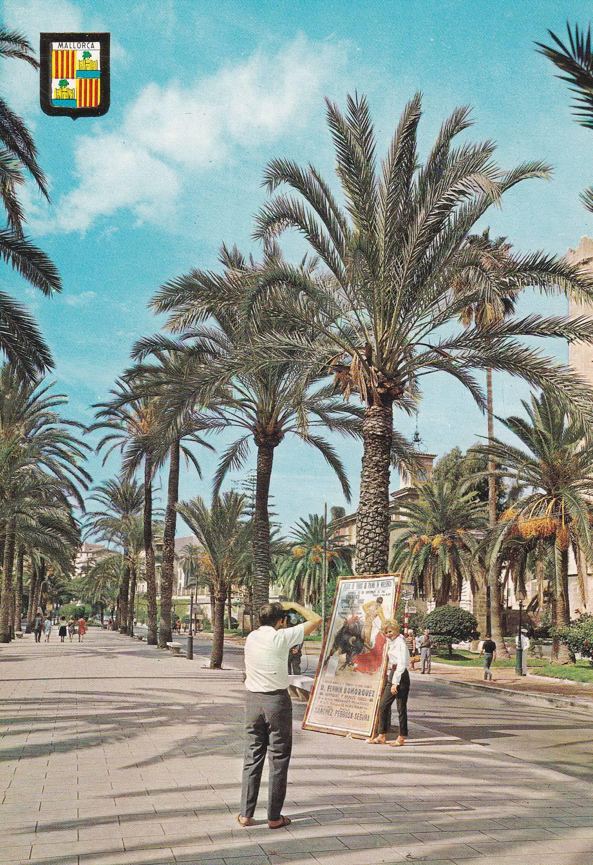 POSTAL B9107: MALLORCA: PASEO SAGRERA