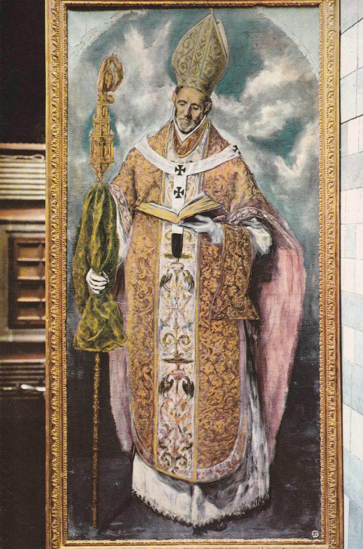 POSTAL B9109: EL ESCORIAL: SAN EUGENIO ARZOBISPO