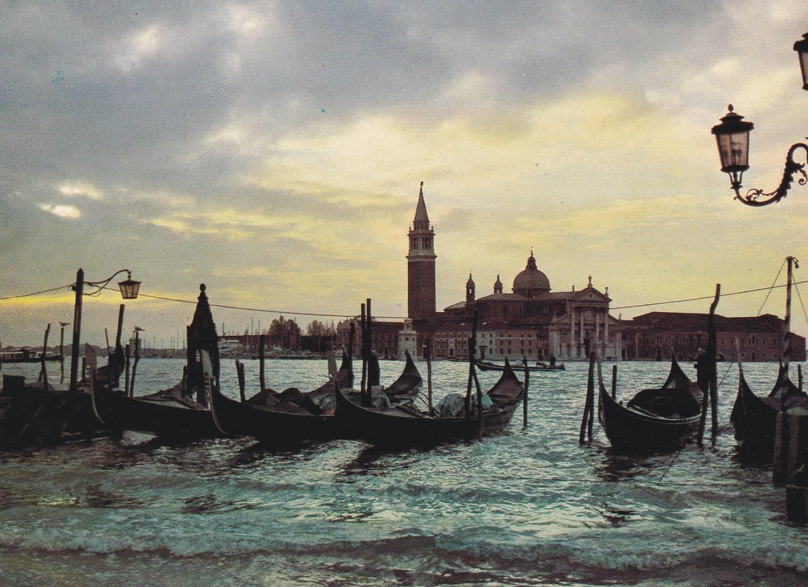 POSTAL B9116: VENECIA: VISTA PARCIAL DEL PUERTO