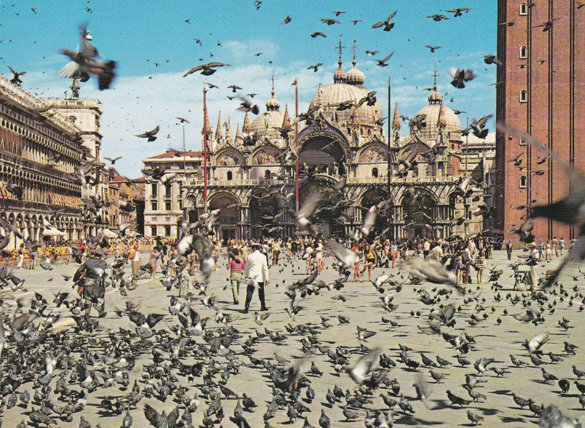 POSTAL B9118: VENECIA: PLAZA DE SAN MARCOS