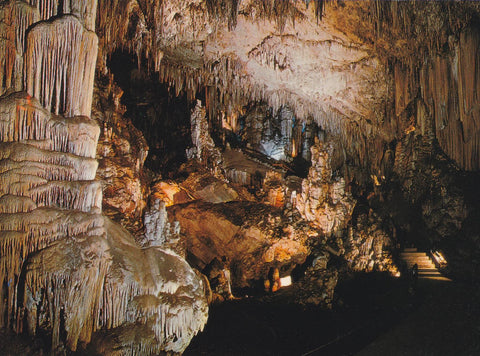 POSTAL B9120: MALAGA: CUEVA DE NERJA