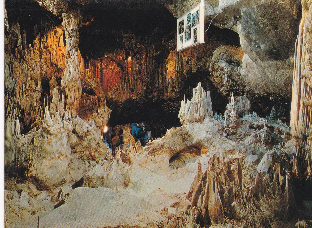 POSTAL B9121: MALAGA: CUEVA DE NERJA