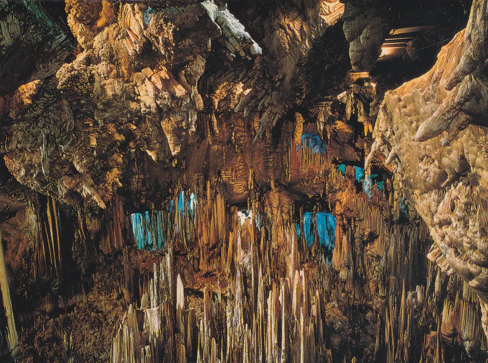 POSTAL B9124: MALAGA: CUEVA DE NERJA