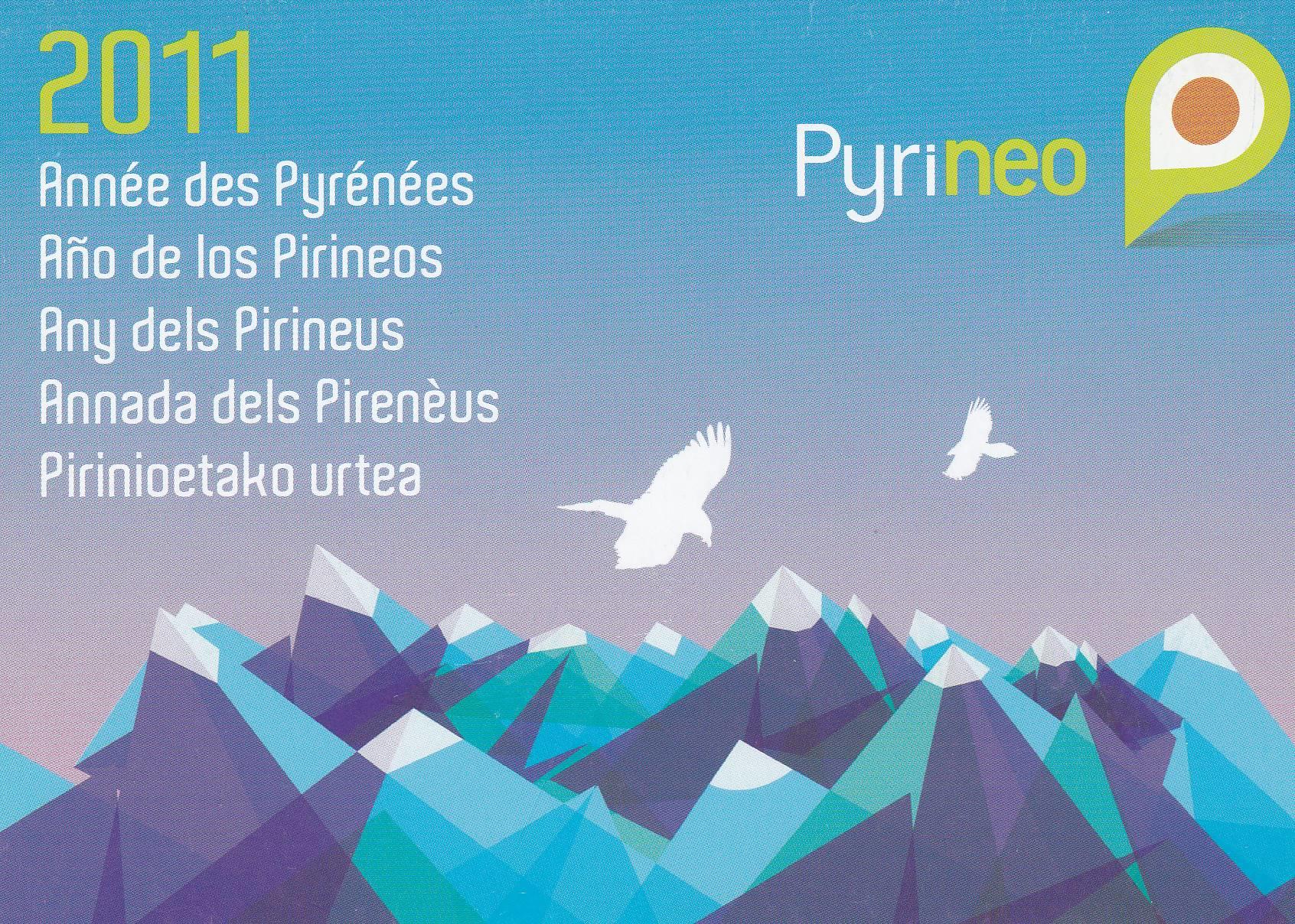 POSTAL B9125: POSTAL PROMOCIONAL AÑO DE LOS PIRINEOS