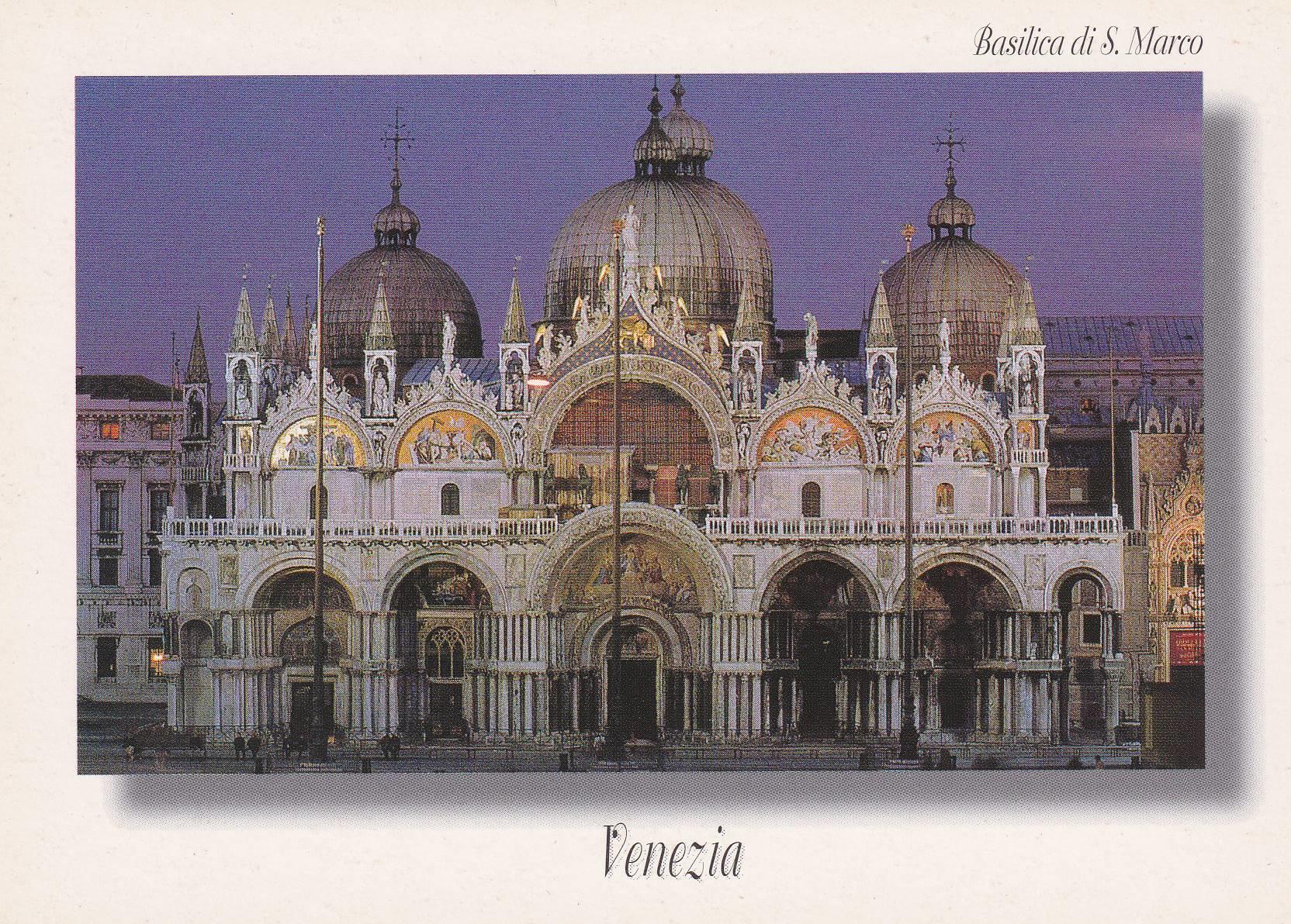 POSTAL B9131: VENECIA: BASILICA DE SAN MARCOS