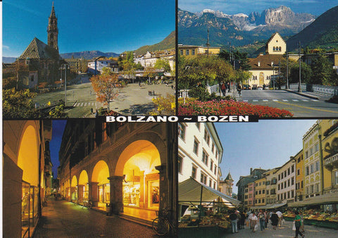 POSTAL B9135: BOLZANO: DIVERSOS ASPECTOS