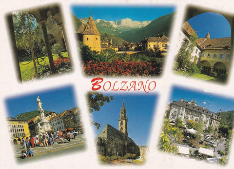 POSTAL B9138: BOLZANO: DIVERSOS ASPECTOS