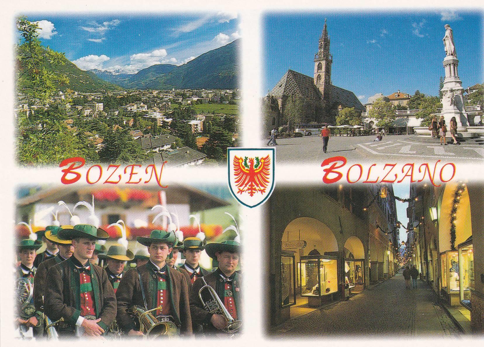 POSTAL B9139: BOLZANO: DIVERSOS ASPECTOS