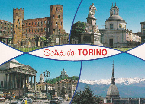 POSTAL B9156: TORINO: DIVERSOS ASPECTOS