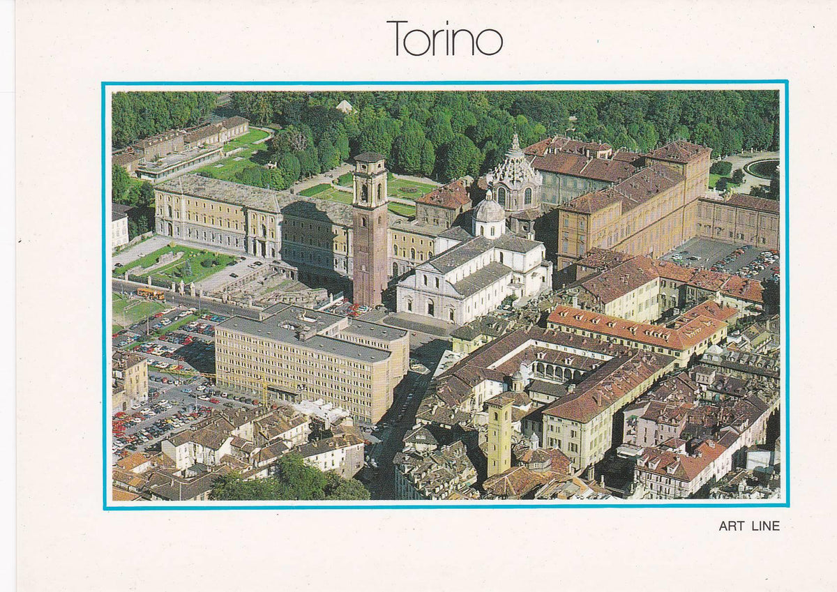POSTAL B9157: TORINO: VISTA AEREA