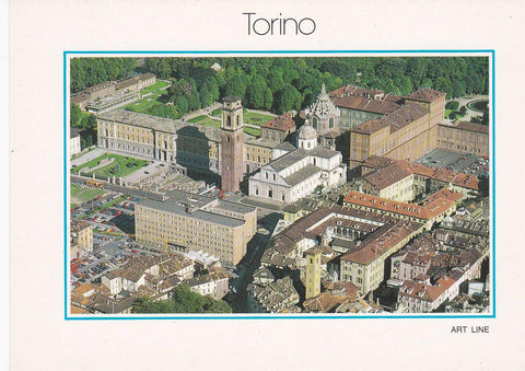 POSTAL B9157: TORINO: VISTA AEREA
