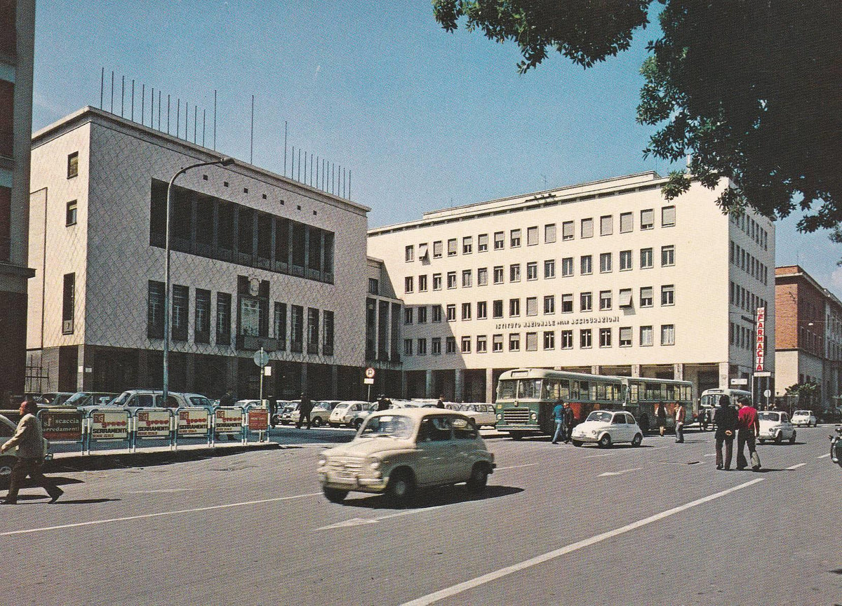 POSTAL B9166: COSENZA: PLAZA DE BRUZI