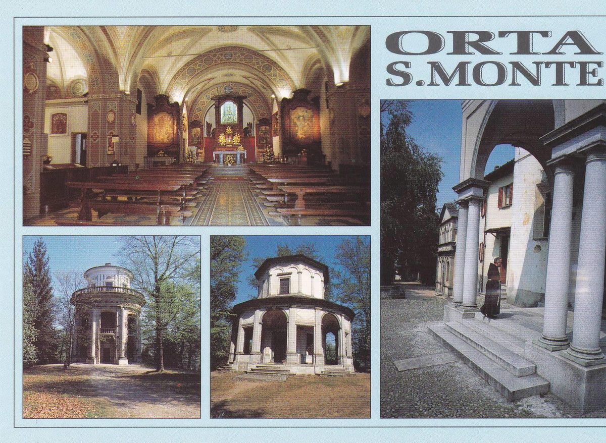 POSTAL B9172: ORTA: SACRO MONTE