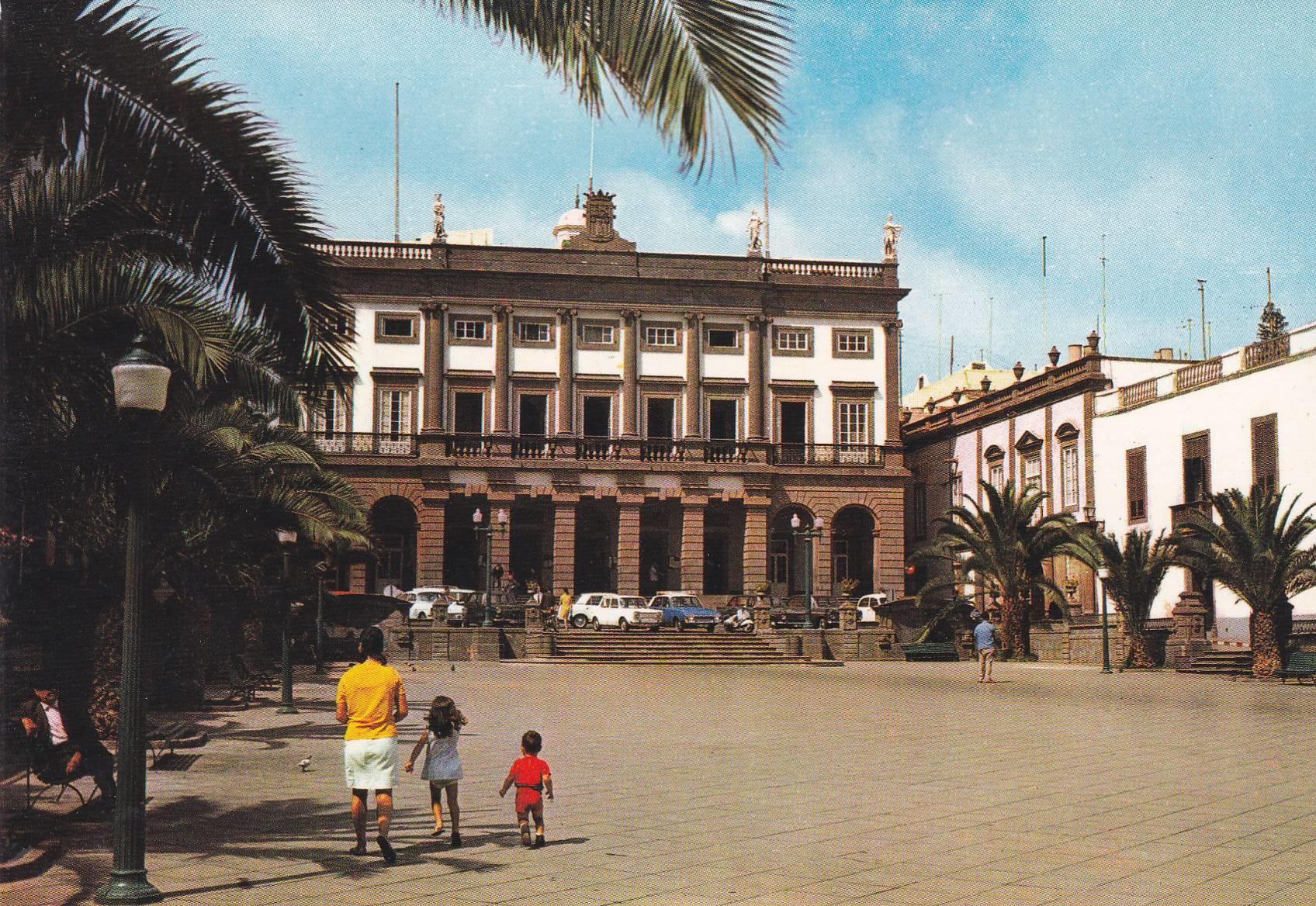 POSTAL B9184: LAS PALMAS DE GRAN CANARIA: PLAZA STA ANA