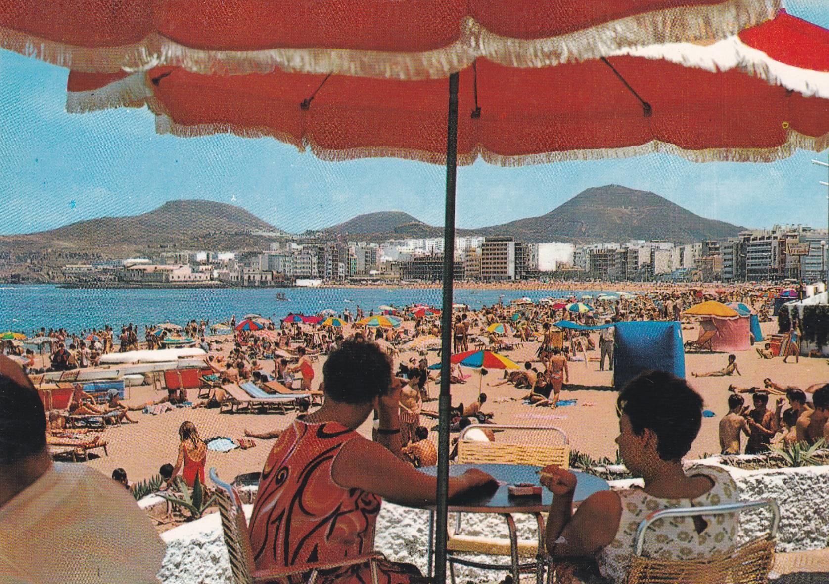POSTAL B9188: LAS PALMAS DE GRAN CANARIA: PLAYA LAS CANTERAS