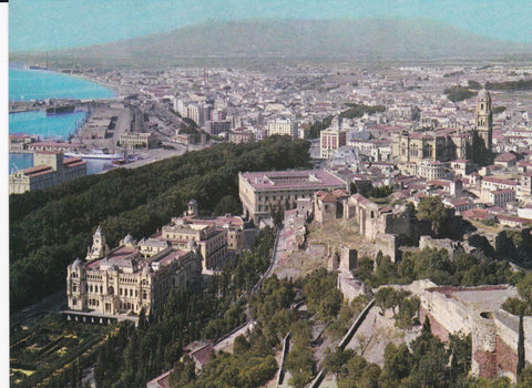 POSTAL B9199: MALAGA: VISTA GENERAL
