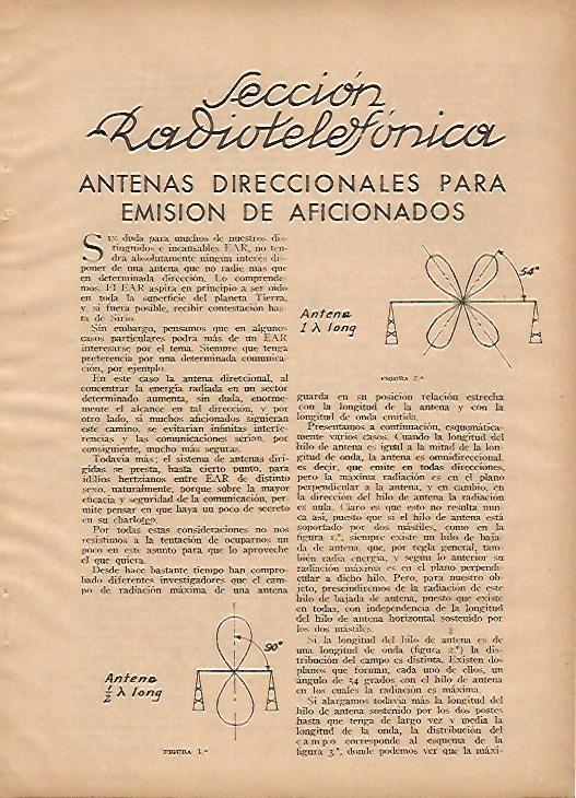 LAMINA BLANCO Y NEGRO 11814: Antenas de radioaficionados