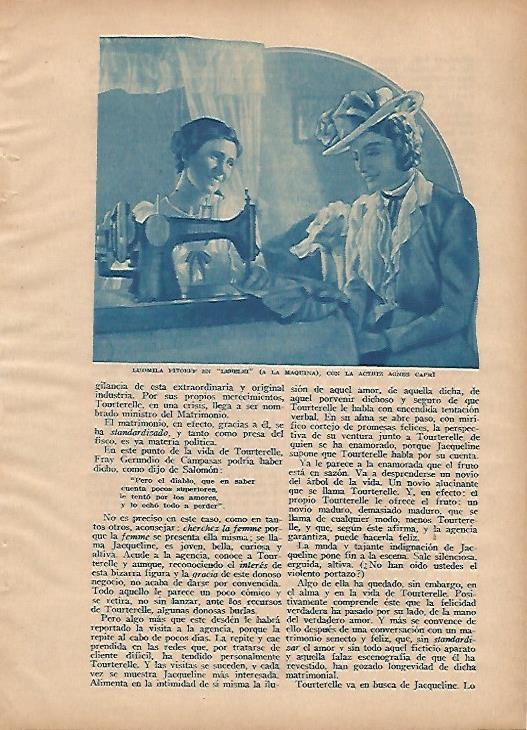 LAMINA BLANCO Y NEGRO 11815: Ludmila Pitoeff y Agnes Capri