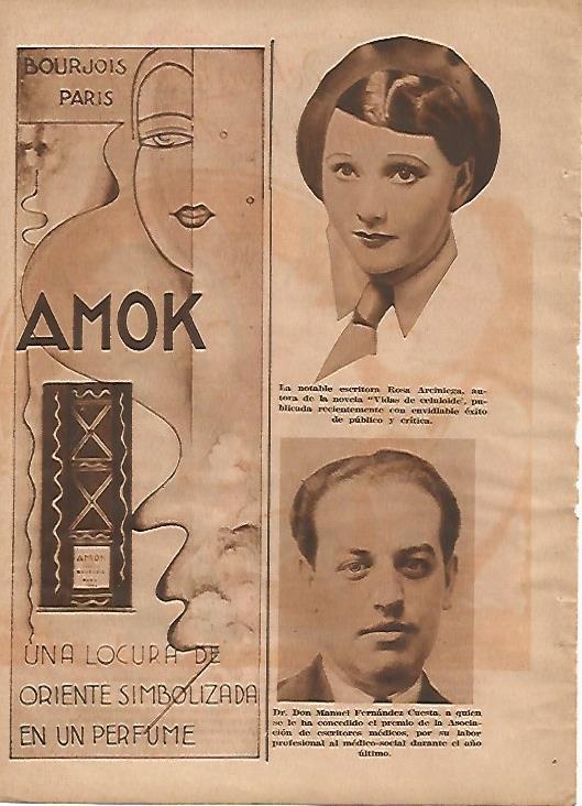 LAMINA BLANCO Y NEGRO 11831: Rosa Arcineaga y Manuel Fernandez Cuesta