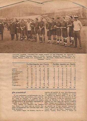 LAMINA BLANCO Y NEGRO 11841: Seleccion española de futbol