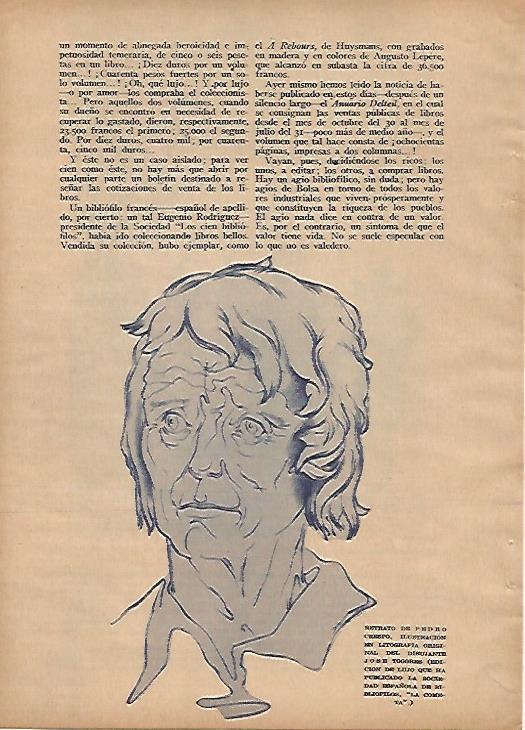 LAMINA BLANCO Y NEGRO 11850: Retrato de Pedro Crespo