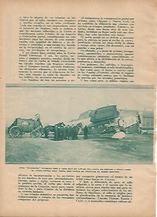 LAMINA BLANCO Y NEGRO 11855: Diligencia de correos en Chicago