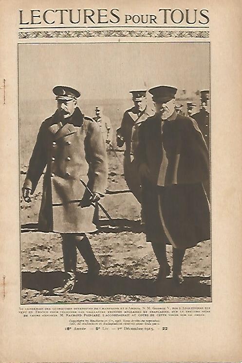 LAMINA 11870: Jorge V de Inglaterra en Francia