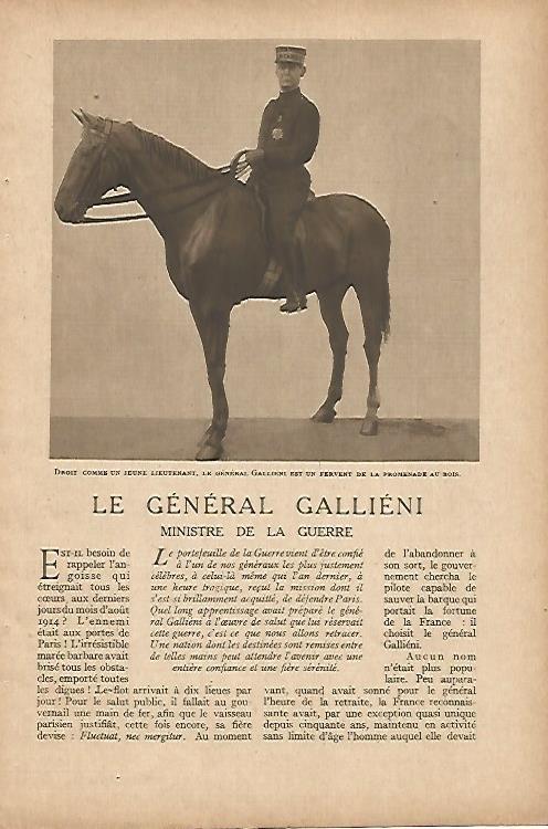 LAMINA 11875: El general Gallieni