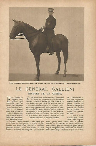 LAMINA 11875: El general Gallieni