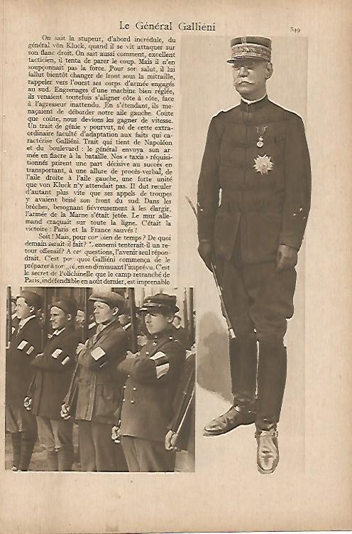 LAMINA 11878: Retrato del General Gallieni