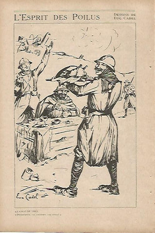 LAMINA 11890: Le Colis de Noel por E. Cadel