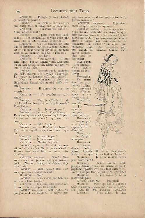 LAMINA 11898: Dibujo de muchachapor R. Vincent