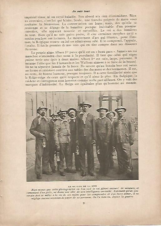 LAMINA 11918: Mineros de Belgica