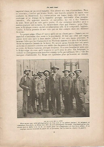 LAMINA 11918: Mineros de Belgica
