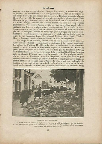 LAMINA 11947: Calles de Nieuport