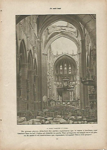 LAMINA 11952: Igleisa de Saint Martin en Ypres